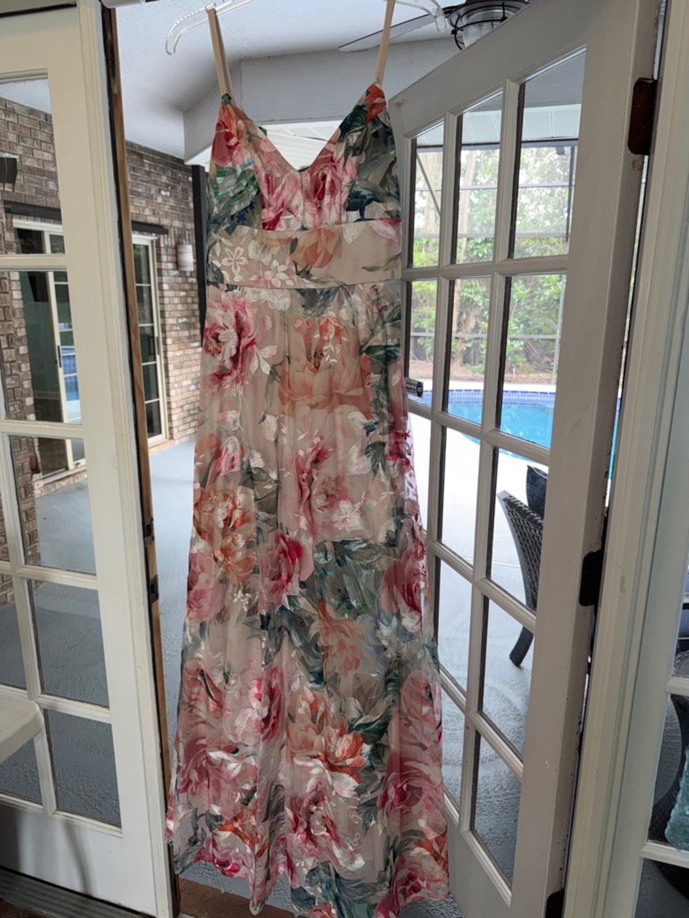 Eliza J Pink Floral Print Dress🩷🩷
